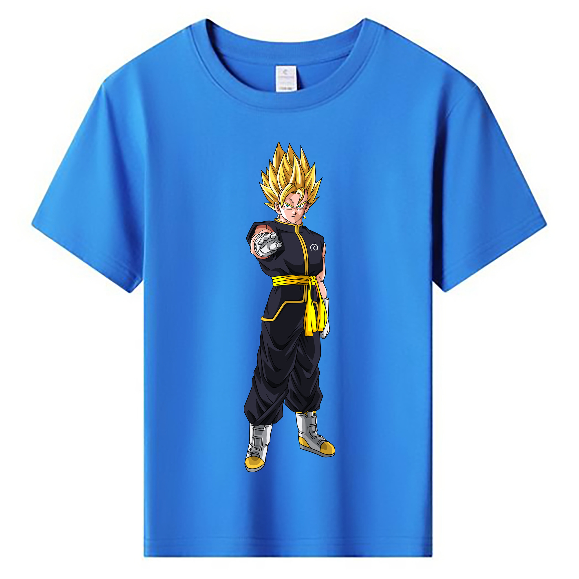 （画像用） ドラゴンボール ベジット DRAGON BALL Vegetto 綿100％キッズTシャツ（フロントプリント）